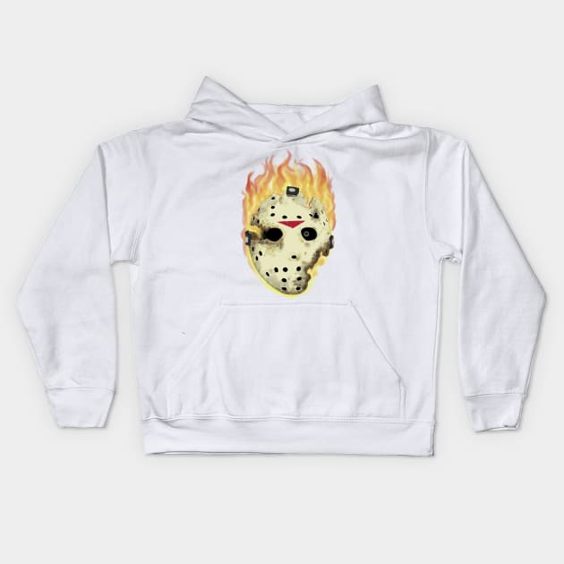 Goes to Hell Kids Hoodie by ArtbyMyz